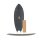 Balanceboard Ocean Rocker Black