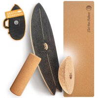 *Deal of the Year* Balance Board Set Ocean Rocker Black*