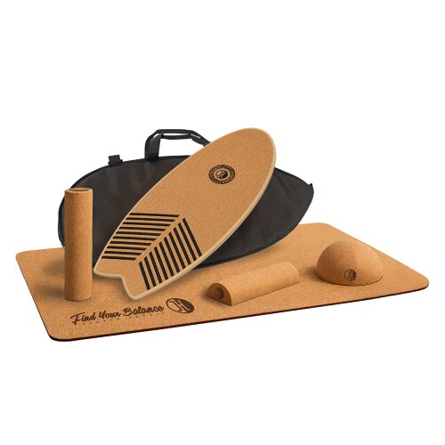 KEIKI WAVE - Kinder Balanceboard XXL Set