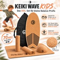 KEIKI WAVE - Kinder Balanceboard XXL Set